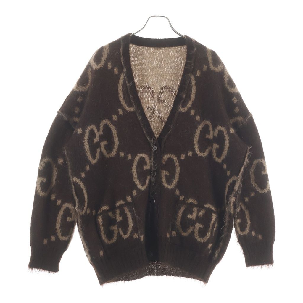 Gucci Reversible GG Mohair Khadigan Brown T-Shirt