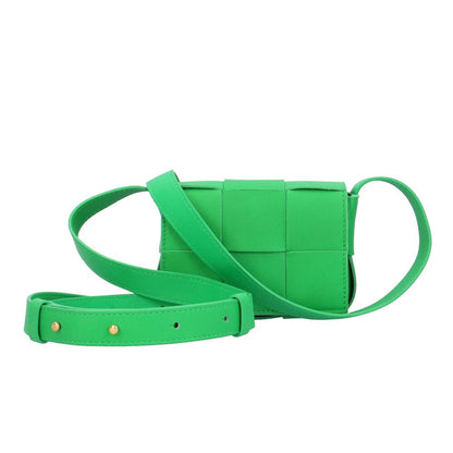Bottega Veneta Candy Cassette Maxi Intrecciato Shoulder Bag Leather Green