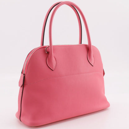 Hermes Bolide 27 2-Way Shoulder Swift Pink Silver Handbag — view 3