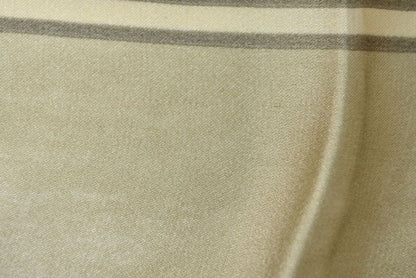 Fendi Scarf Silk Twill Vintage FF Leopard Print Brown Khaki — view 5