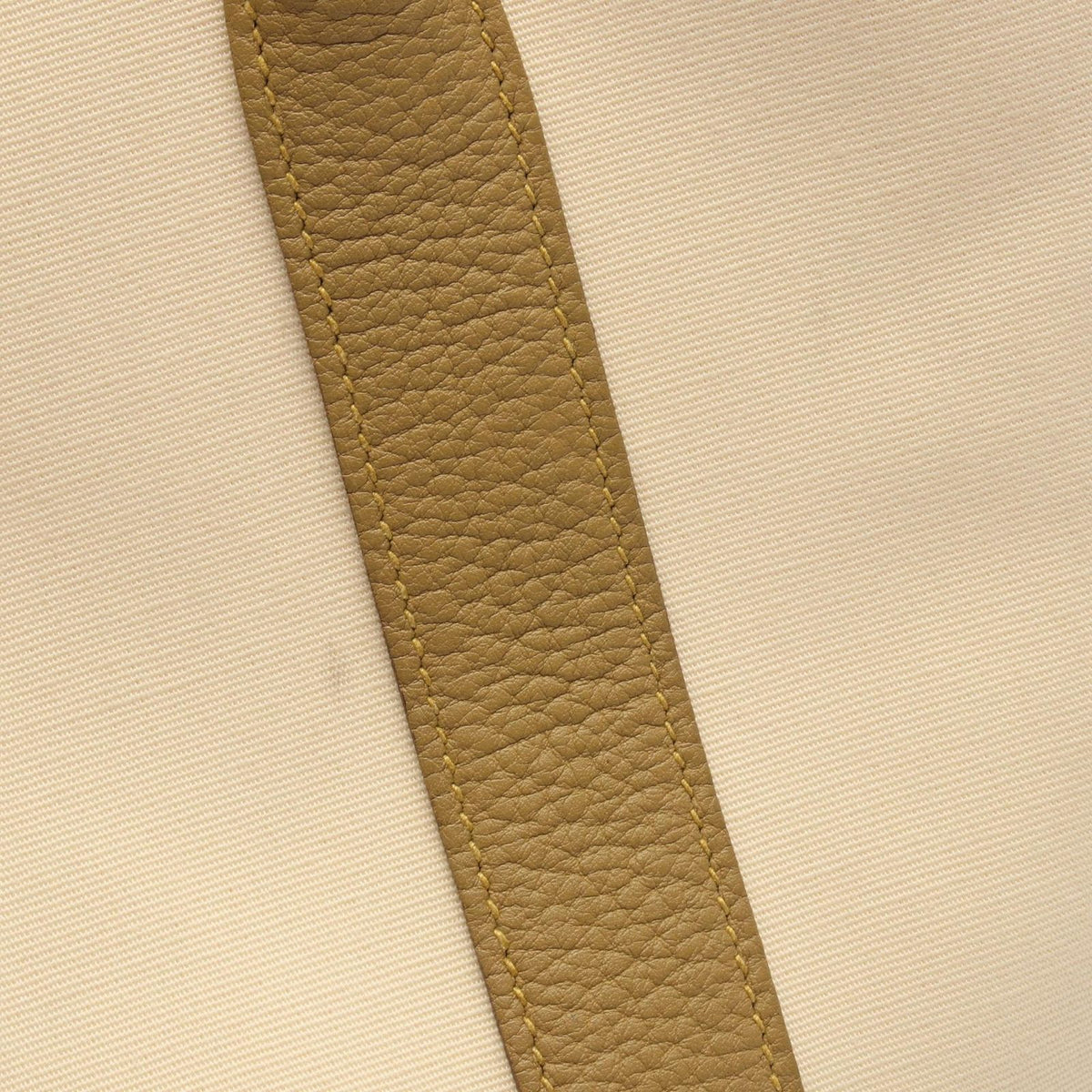 Hermes Tote Bag Garden Party TPM Vanille Cardamom Canvas Leather — view 8
