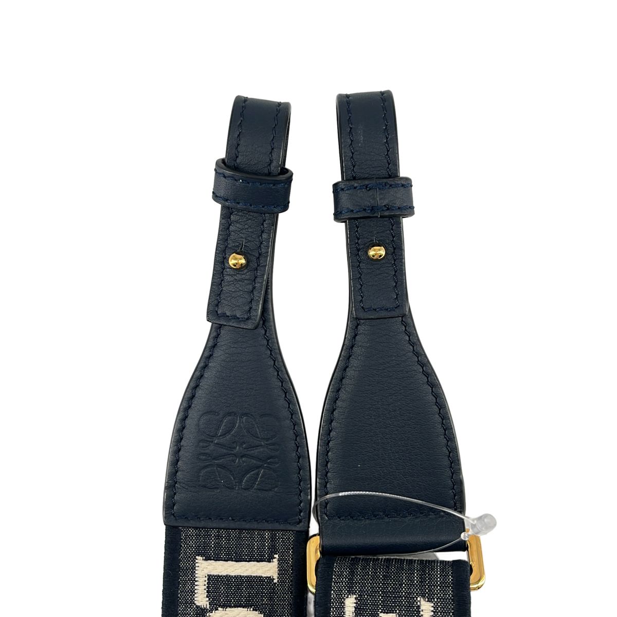Loewe Anagram Logo Shoulder Strap Gray Beige — view 2