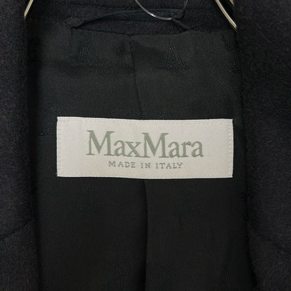 Max Mara Potente Camel Corduroy Contrast Double Jacket 38 Black Gray — view 6