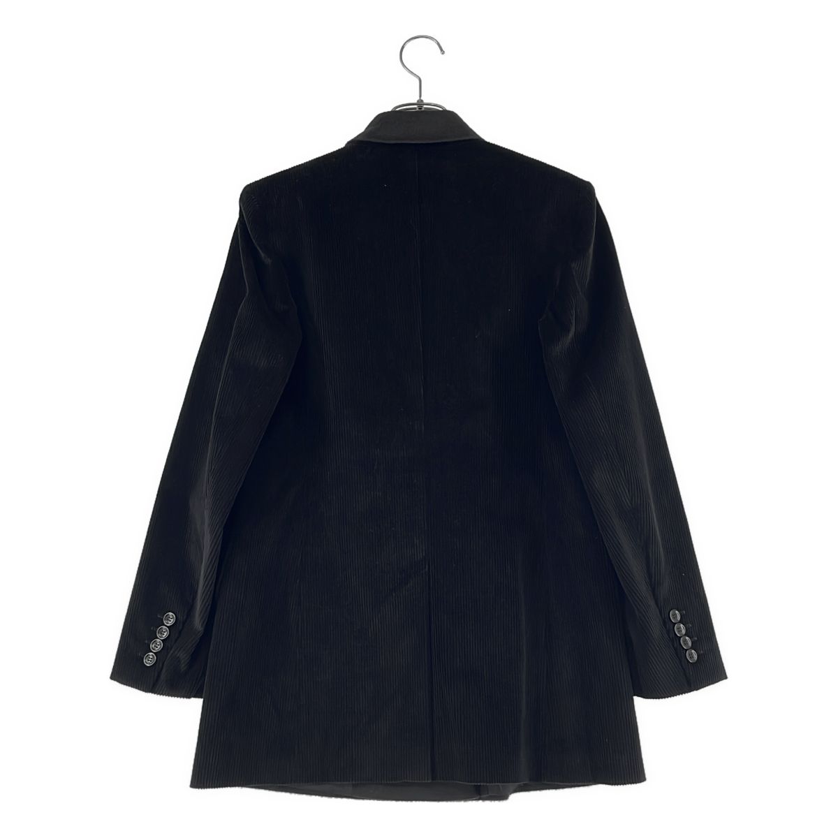 Max Mara Potente Camel Corduroy Contrast Double Jacket 38 Black Gray — view 5