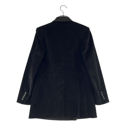 Max Mara Potente Camel Corduroy Contrast Double Jacket 38 Black Gray — view 5