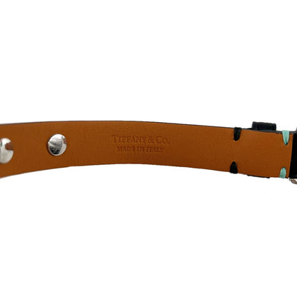 Tiffany & Co Return to Tiffany Leather Bracelet Black — view 5