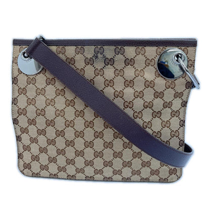 Gucci Shoulder Bag Camber Brown