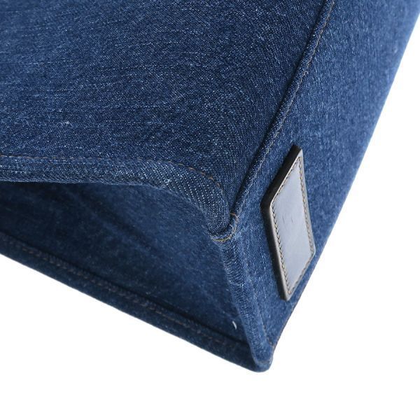 Versace la Medusa Small Tote Bag Denim — view 6