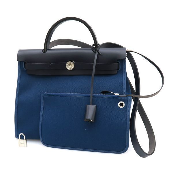 Hermes Herbag Zip Handbag