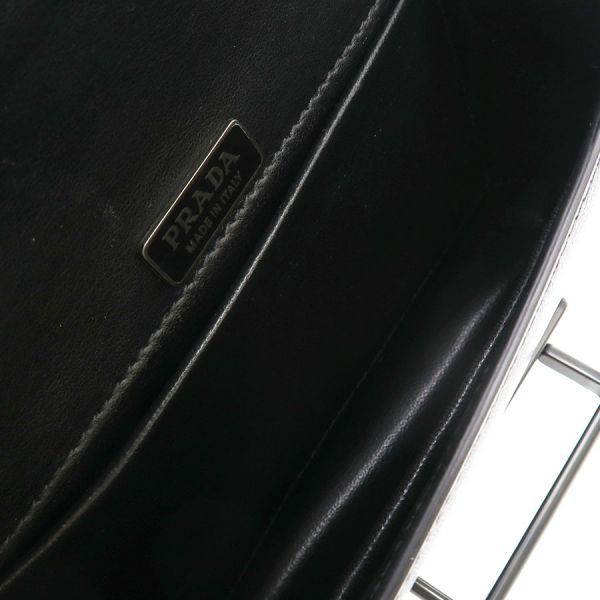 Prada Studded Cahier Chain Messenger Bag — view 3