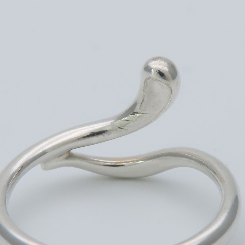 Tiffany & Co Ring Teardrop 925 Sterling Silver Elsa Peretti — view 7