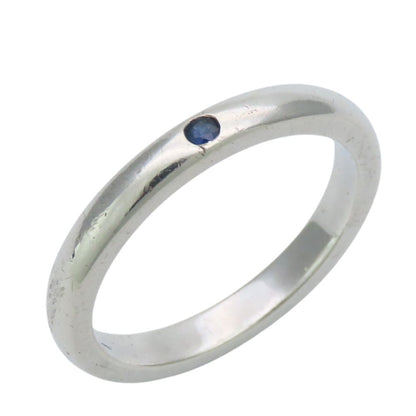 Tiffany & Co Ring Stacking Band 925 Sterling Silver Sapphire Elsa Peretti