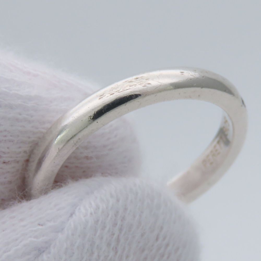 Tiffany & Co Ring Stacking Band 925 Sterling Silver Sapphire Elsa Peretti — view 8