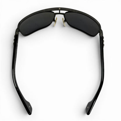 Chrome Hearts Morning Wood II 925 BS Flare Two Bridge Sunglasses Black Silver — view 6