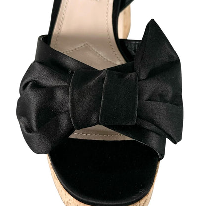 Miu Miu Ribbon Sandals — view 8