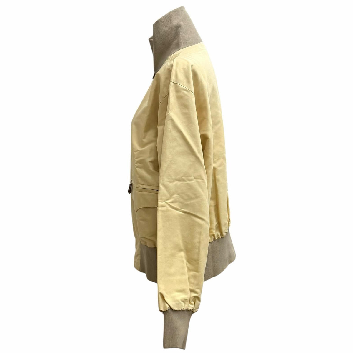 Hermes Vintage 100% Silk Reversible Mineraux All Over Print Zip UP Jacket — view 6