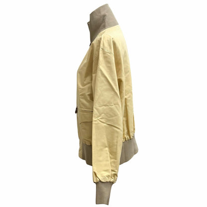 Hermes Vintage 100% Silk Reversible Mineraux All Over Print Zip UP Jacket — view 6