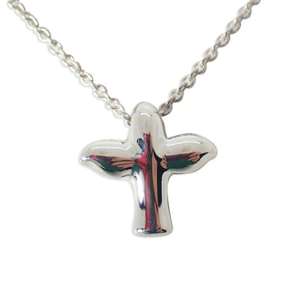 Tiffany & Co 925 Peretti Bird Cross NC Necklace