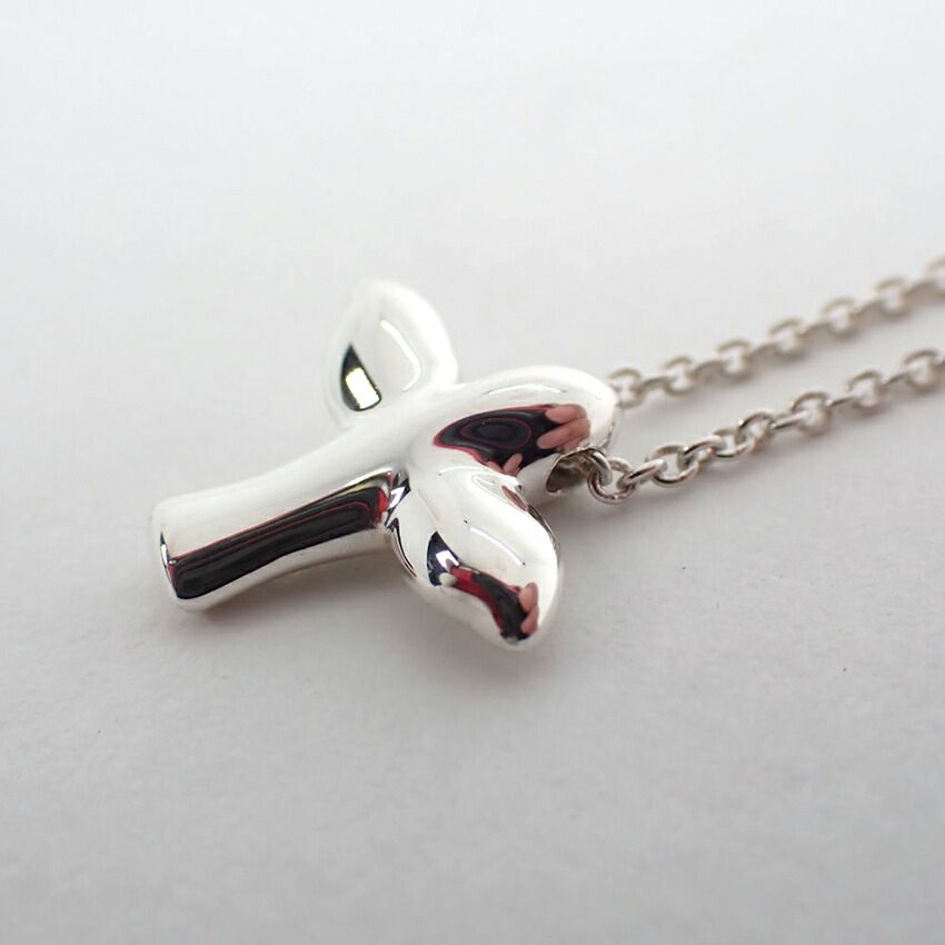 Tiffany & Co 925 Peretti Bird Cross NC Necklace — view 7