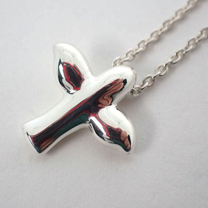 Tiffany & Co 925 Peretti Bird Cross NC Necklace — view 6
