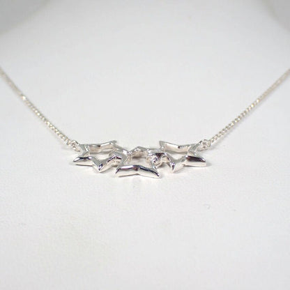 Tiffany & Co 925 Triple Star Necklace — view 4
