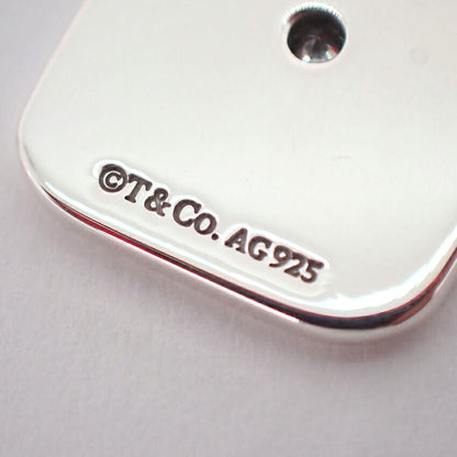 Tiffany & Co 925 Diamond Tag Pendant — view 4