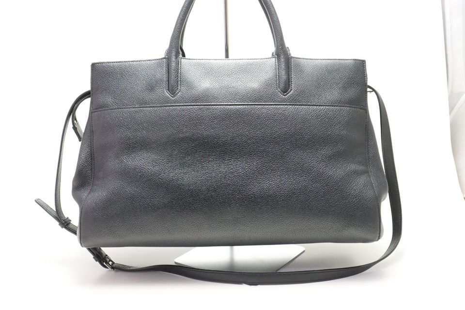 Saint Laurent Cavalry Gauche Leather 2-Way Tote Bag — view 2