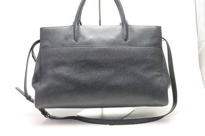 Saint Laurent Cavalry Gauche Leather 2-Way Tote Bag — view 2