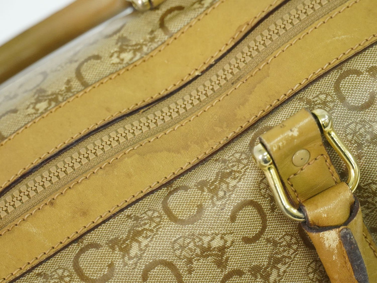 Celine C Sulky Boston Bag Beige — view 5