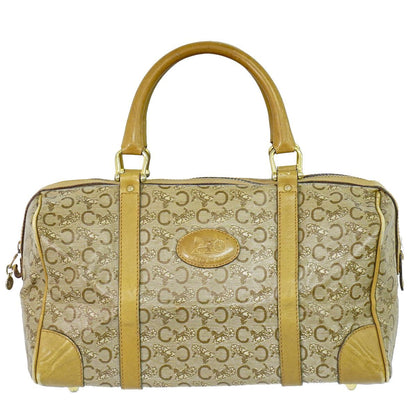 Celine C Sulky Boston Bag Beige