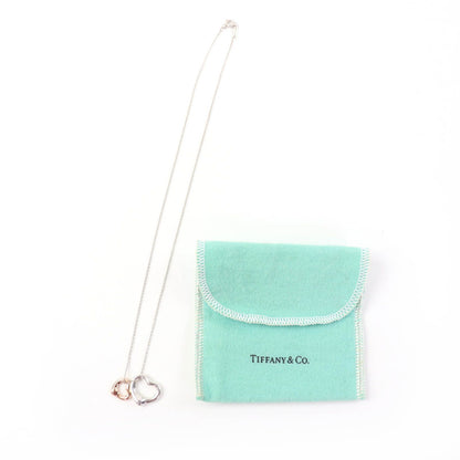 Tiffany & Co Elsa Peretti Open Heart Pendant 925 Rose Gold — view 2