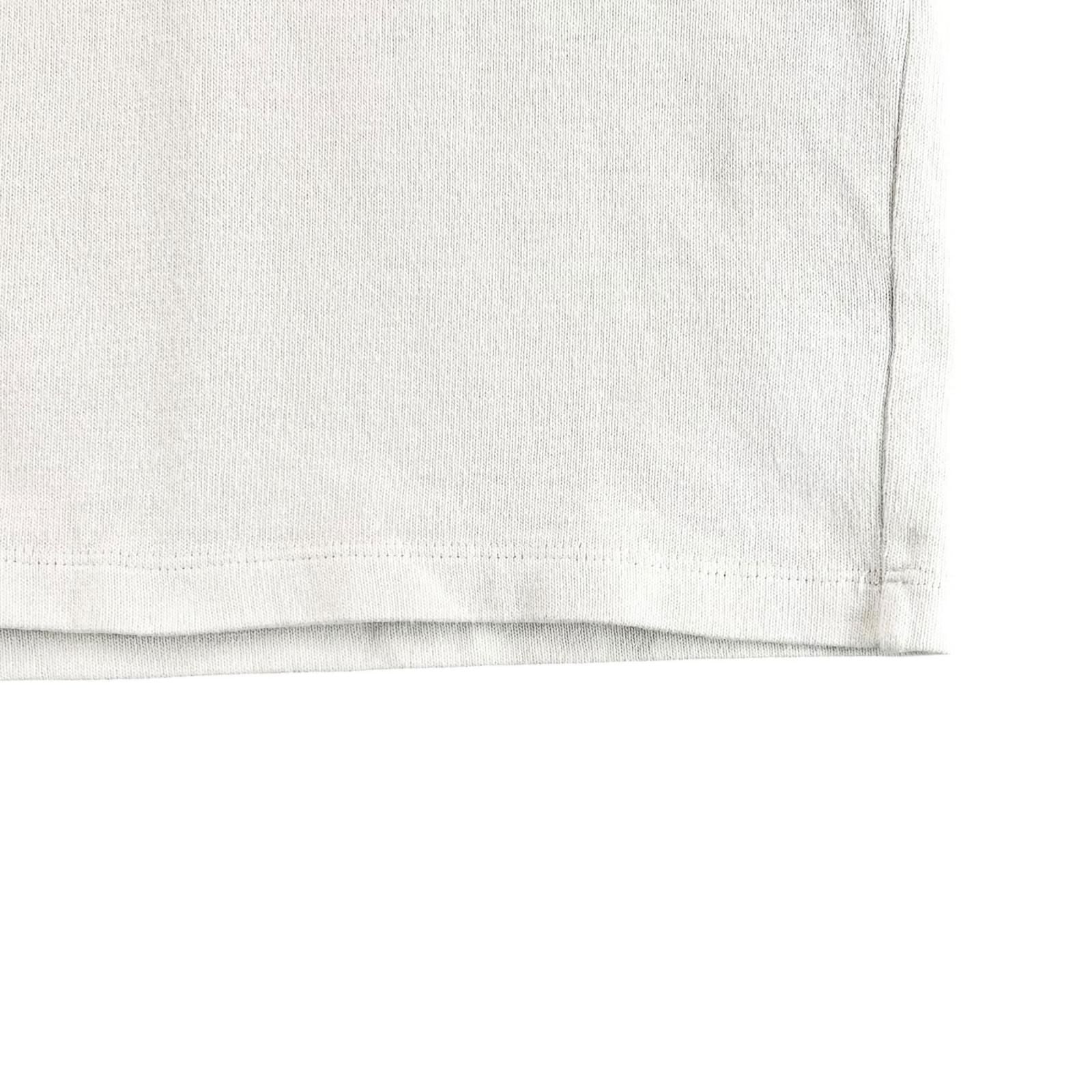 Saint Laurent Paris Cotton Short Sleeve T-Shirt White Blue XS — view 5