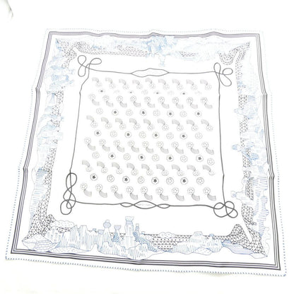 Hermes Carre 55 Les Canyons Etoiles From The To The Stars Scarf Silk Bandana — view 2