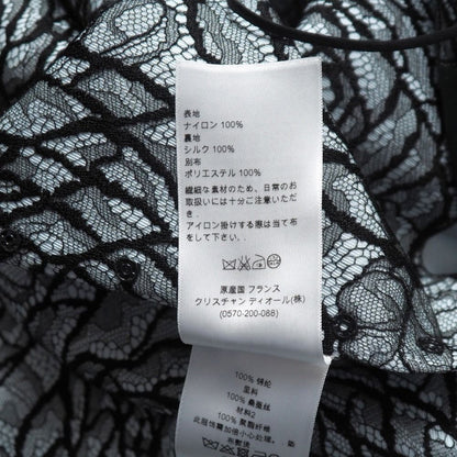 Dior Dress 36 Asymmetric Shoulder Lace — view 8