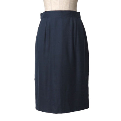 Celine Vintage Skirt Suit 42 Collarless Jacket Tight — view 4