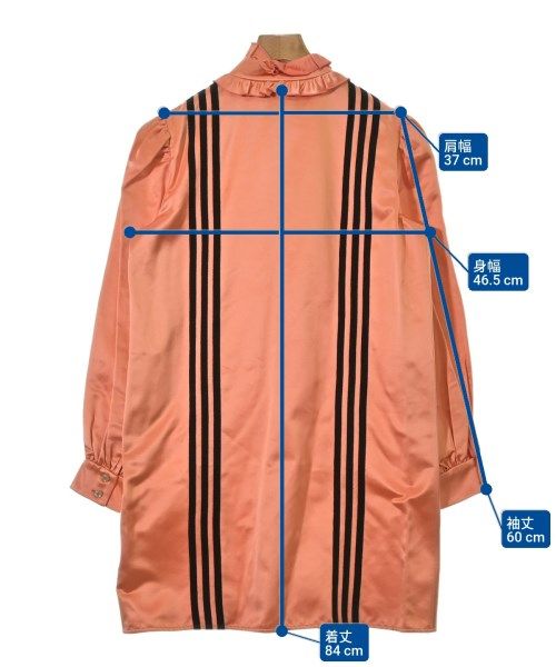 Gucci Shirt Dress Orange — view 6
