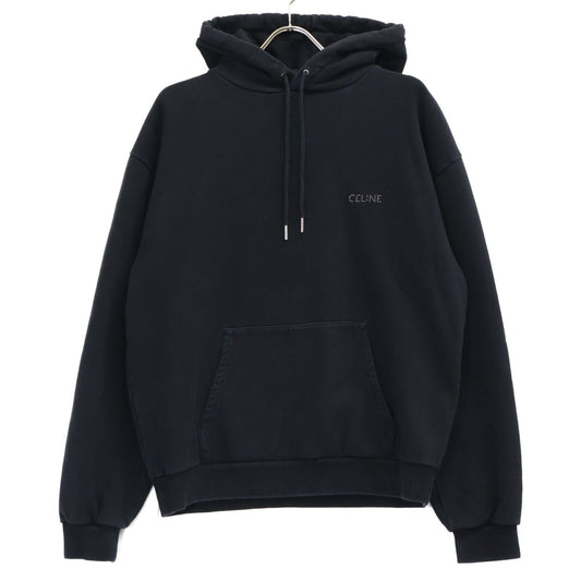 Celine Studded Embroidery Loose Fit Hoodie