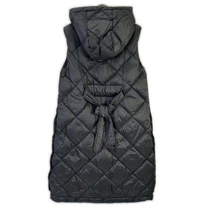 Max Mara the Cube Black Nylon Down Vest 36 — view 2