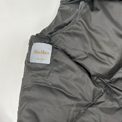 Max Mara the Cube Black Nylon Down Vest 36 — view 8