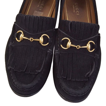 Gucci Loafers Moccasins Horsebit Quilt Suede Les — view 3