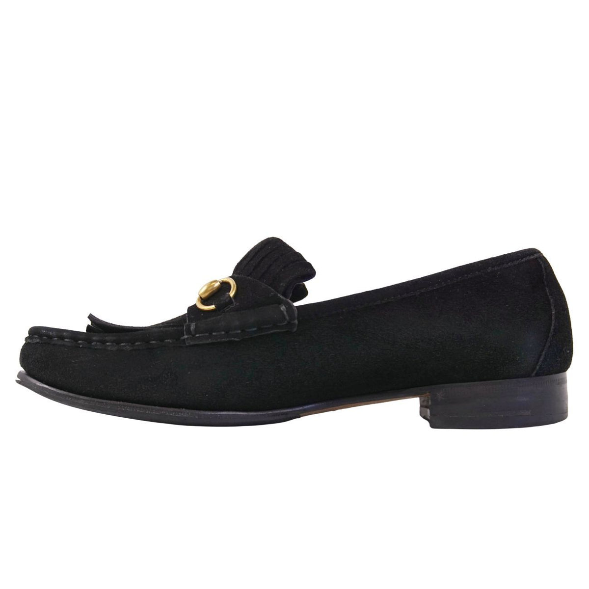 Gucci Loafers Moccasins Horsebit Quilt Suede Les — view 7