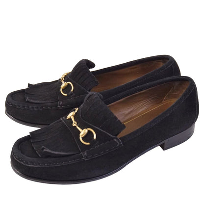 Gucci Loafers Moccasins Horsebit Quilt Suede Les — view 2