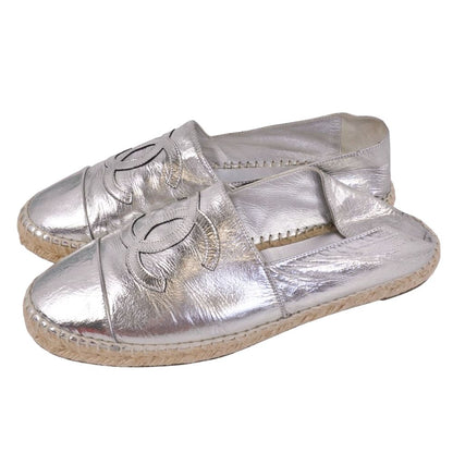 Chanel Sneakers Espadrilles Slip On CC Logo