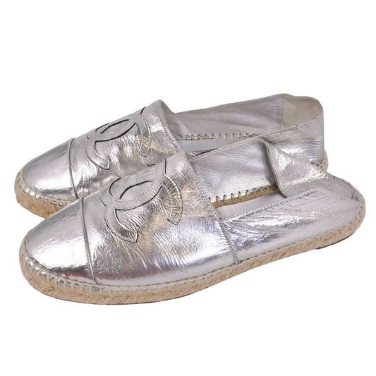 Chanel Sneakers Espadrilles Slip On CC Logo