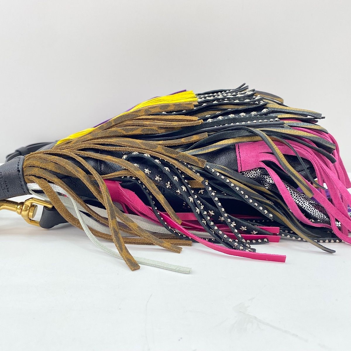 Saint Laurent Shoulder Bag Emmanuel Fringe — view 5