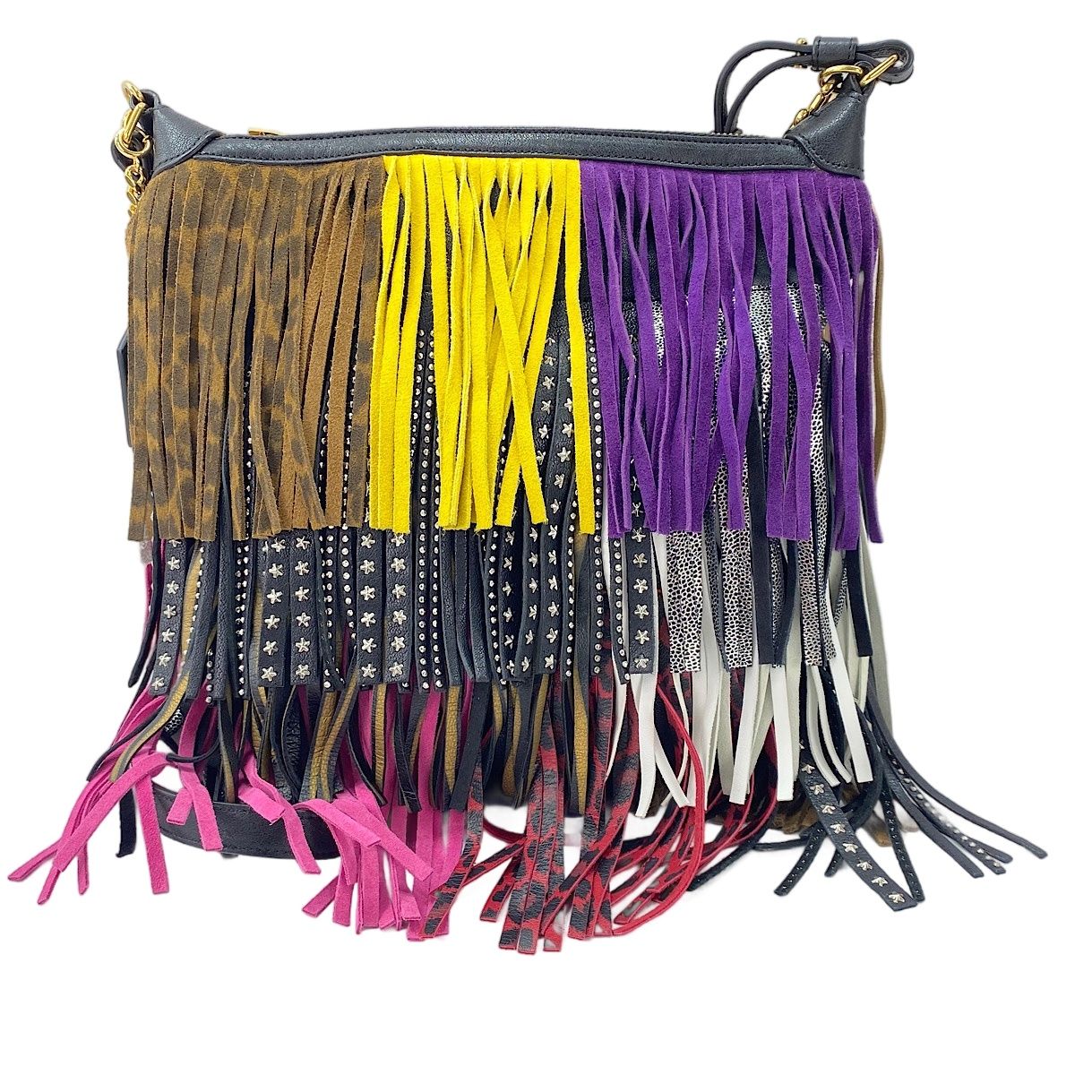 Saint Laurent Shoulder Bag Emmanuel Fringe — view 2