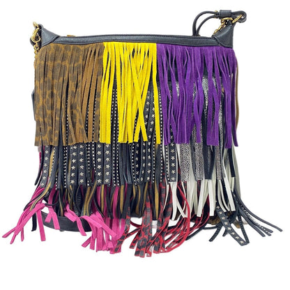 Saint Laurent Shoulder Bag Emmanuel Fringe — view 2