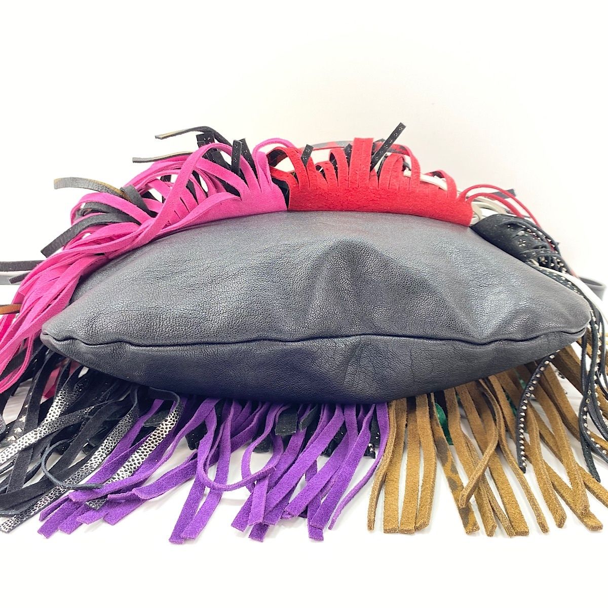 Saint Laurent Shoulder Bag Emmanuel Fringe — view 7