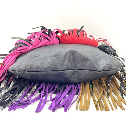 Saint Laurent Shoulder Bag Emmanuel Fringe — view 7