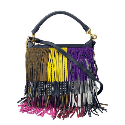 Saint Laurent Shoulder Bag Emmanuel Fringe